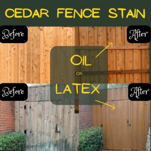 Oil Penetrating Fence Stains Are Best For Fences In Oklahoma City